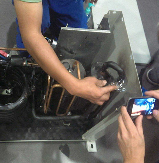 托克托维修空调制冷效果差